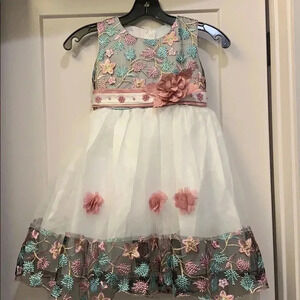 Embroidered Lace Dress